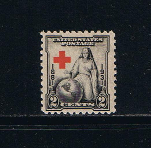 # 702 (1931) Red Cross - Sgl, FVF MLH [1]