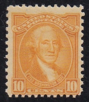 # 715 (1932) Washington Portraits - Sgl, Fine MNH, adherence