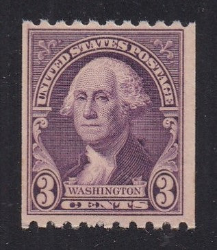 722 (1932) Washington - Coil sgl, VF/XF MNH