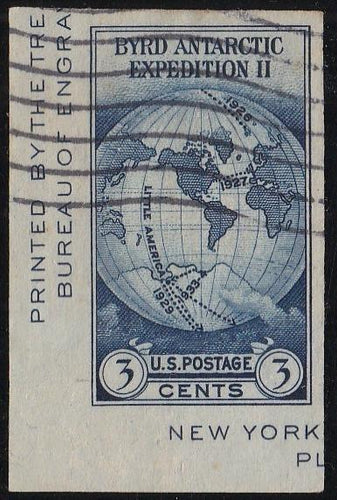 # 735a (1934) Byrd Antarctic - SS sgl, Used [2]