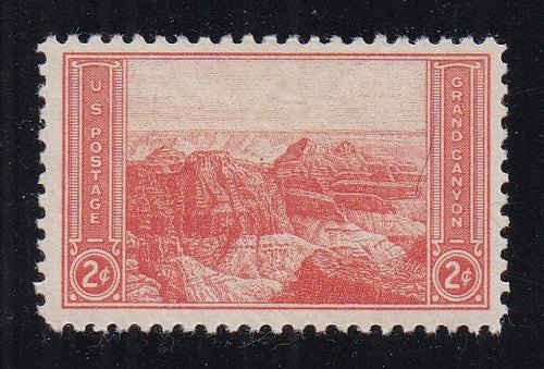 # 741 (1934) National Parks, Grand Canyon - Sgl, FVF MLH