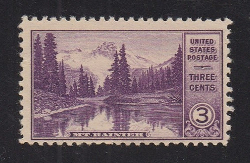 # 742 (1934) National Parks, Mirror Lake - Sgl, FVF MLH