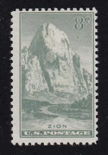 # 747 (1934) National Parks, Zion - Sgl, FVF MLH