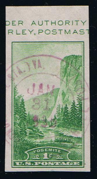 # 751a (1934) Trans-Miss Expo - S/S sgl, Used [6]