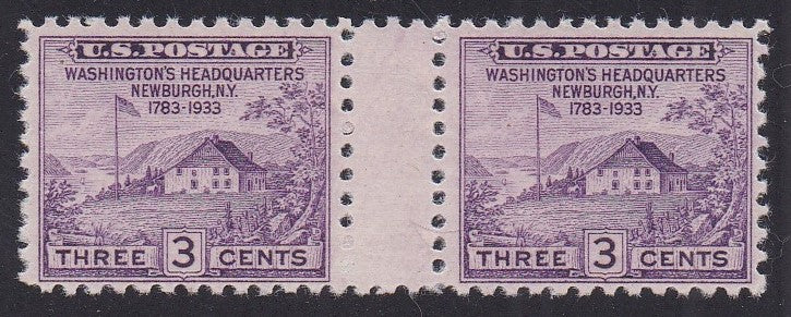 # 752 (1935) Washington Headquarters - H pr / V gutter, NGAI [2]