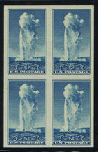 # 756-65 National Parks, Imperforate - BK/4's, Set/10, NGAI