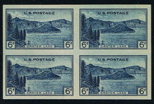 # 756-65 National Parks, Imperforate - BK/4's, Set/10, NGAI