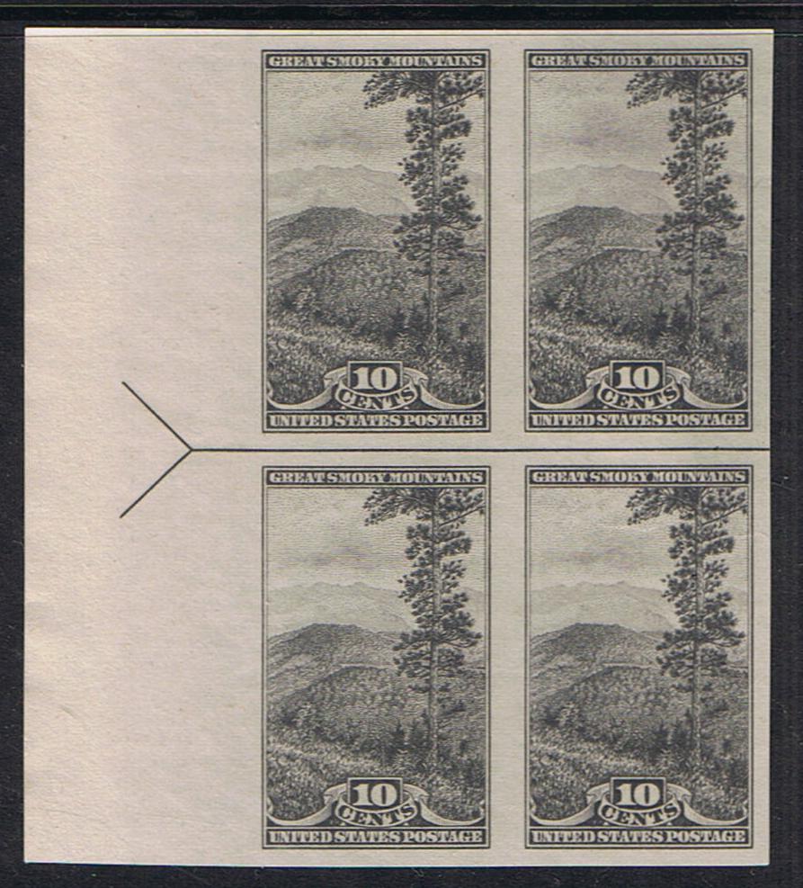 # 765 (1935) Great Smokey Mtns - BK/4, Left Arrow, NGAI