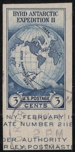 # 768a (1935) Byrd Antarctic - SS sgl, Used [4]