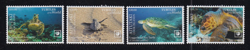 Aitutaki (2020) Turtles of the World II - Sgls, Set/4