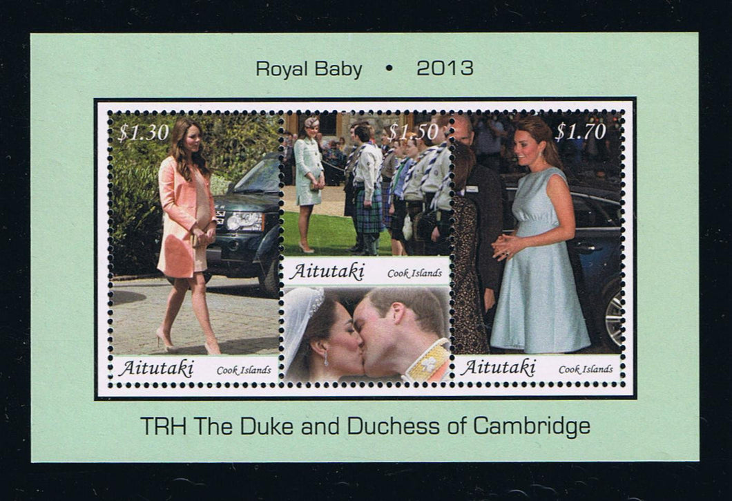 Aitutaki # 613 Birth of Prince George – William & Kate’s Baby