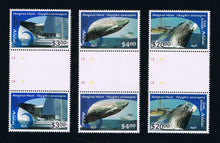 # 600-11 Whales / Dolphins / Nautical Ships - Gutter Pairs