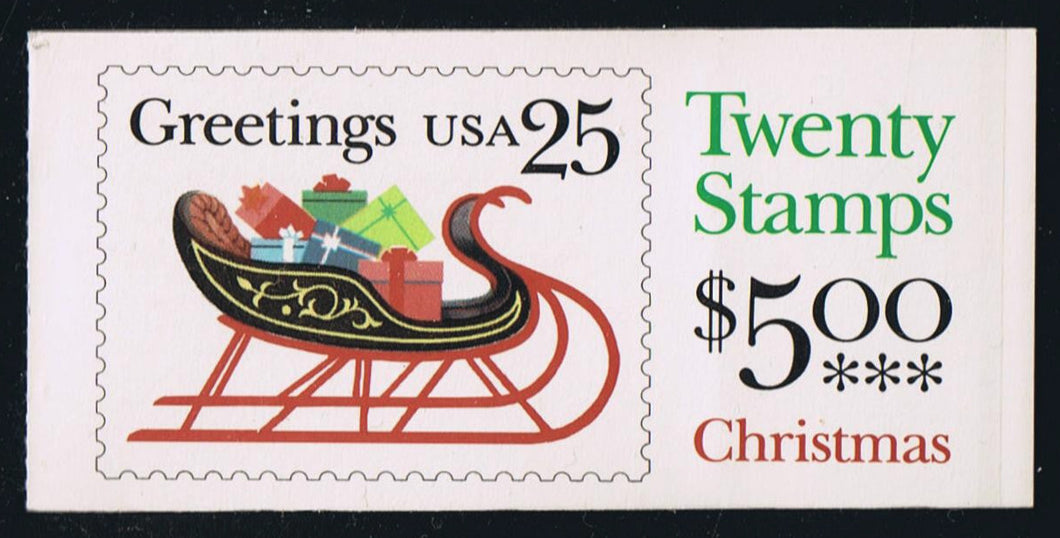 BK168 (1989) Sleigh Contemporary Christmas - BKLT, #1111