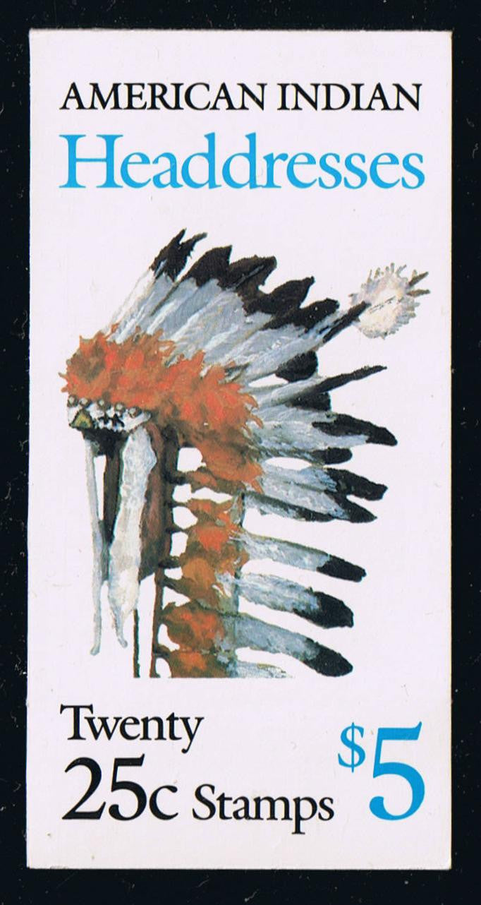 BK179 (1990) American Indian Headdresses - BKLT, #2