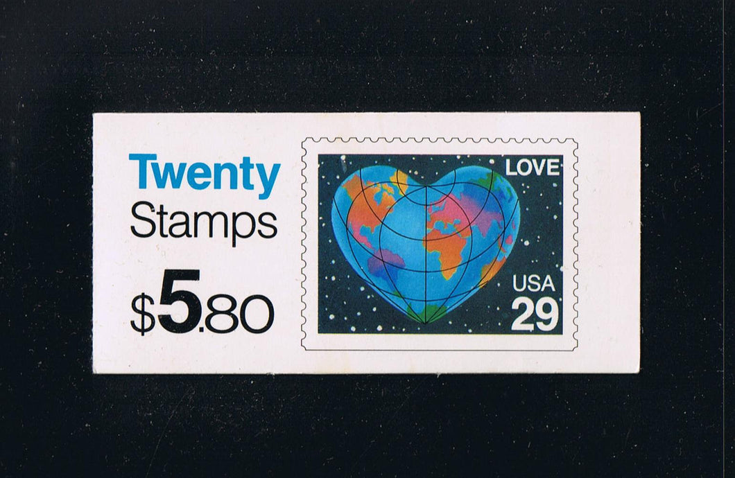 BK188 (1991) Love - Heart-Shaped Earth - BKLT, #2223