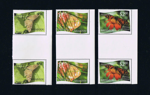 # 275-86 (2012) Butterfly Definitives Gutter Pairs - Dropped 