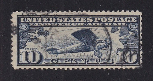 # C10 (1927) Lindbergh's Plane Airmail - Sgl, Used [4]