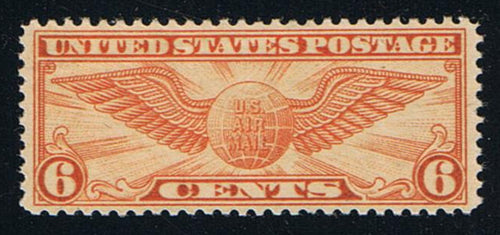 # C19 (1934) Winged Globe - Sgl, VF/XF MNH