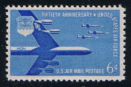 # C49 (1957) B-52 and F-104's - Sgl, MNH