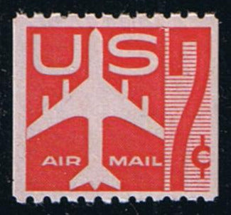 # C61 (1960) Jet Airliner - Coil sgl, MNH