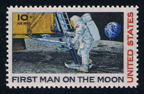 # C76 (1969) Moon Landing - Sgl, MNH