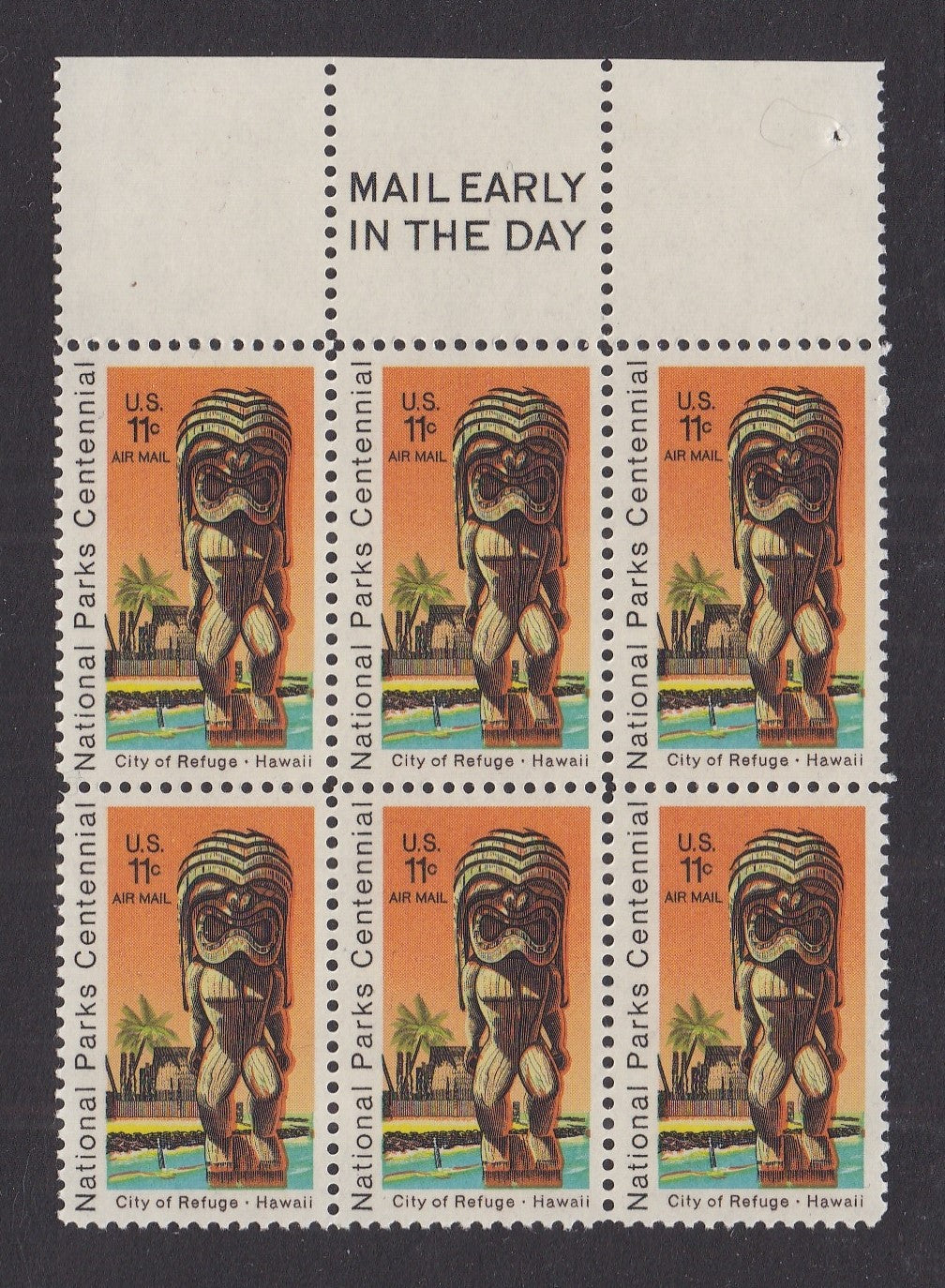 # C84 (1972) National Parks - Mail Early, BK/6, T, MNH