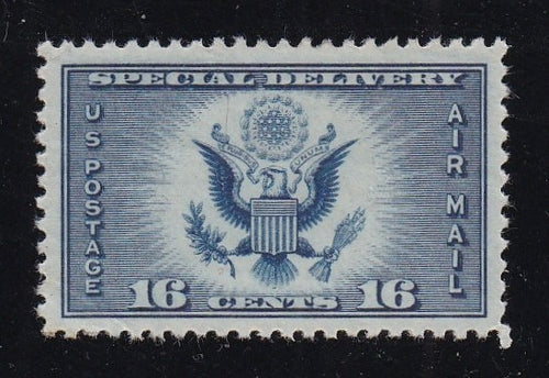 CE1 (1934) Eagle, Air Post Special Delivery - Sgl, VF MLH