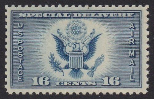 CE1 (1934) Eagle, Air Post Special Delivery - Sgl, VF MNH