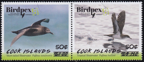 Cook Islands (2019) Birdpex Re-Valued - Pair