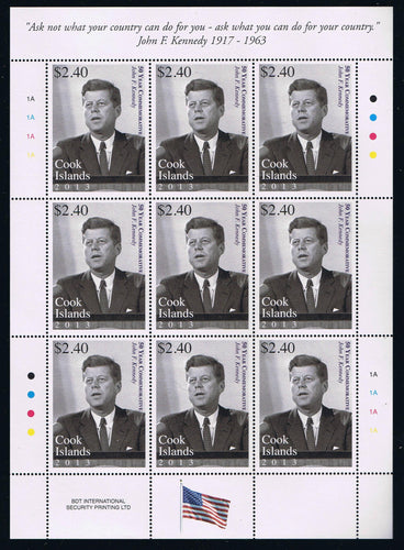 # 1476-77 JFK 50 Year Commemorative Sheets