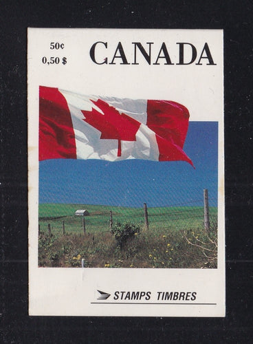 Canada # BK111A (1990) Flag - BKLT, MNH