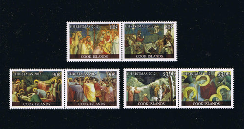 # 1418-20 Cook Islands (2012) Christmas Issue