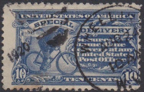 # E11 (1917) Bicycle Messenger, Special Delivery - Used [3]