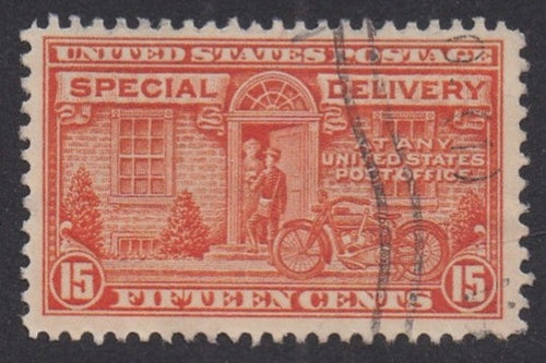 # E16 (1931) Motorcycle Messenger, Special Delivery - Used, VF [3]