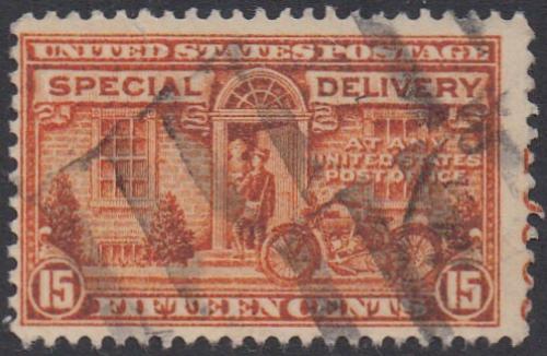 # E16 (1931) Motorcycle Messenger, Special Delivery - Used [2]