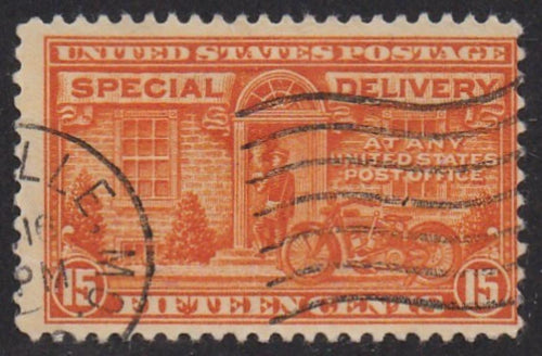 # E16 (1931) Motorcycle Messenger, Special Delivery - Used [1]