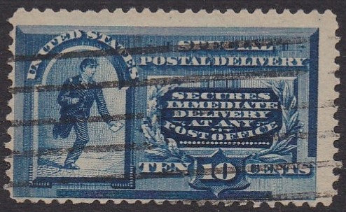 # E2 (1888) Messenger - Special Delivery - Used, F [1]