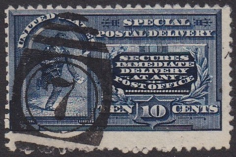 # E4 (1894) Messenger, Special Delivery - Used, F [1]