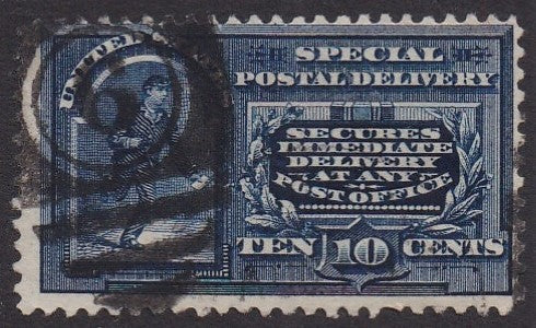 # E4 (1894) Messenger, Special Delivery - Used, F [2]