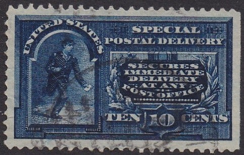 # E5 (1895) Messenger, Special Delivery - Used, XF