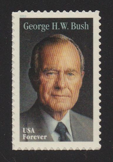 # 5393 (2019) George HW Bush - Sgl, MNH