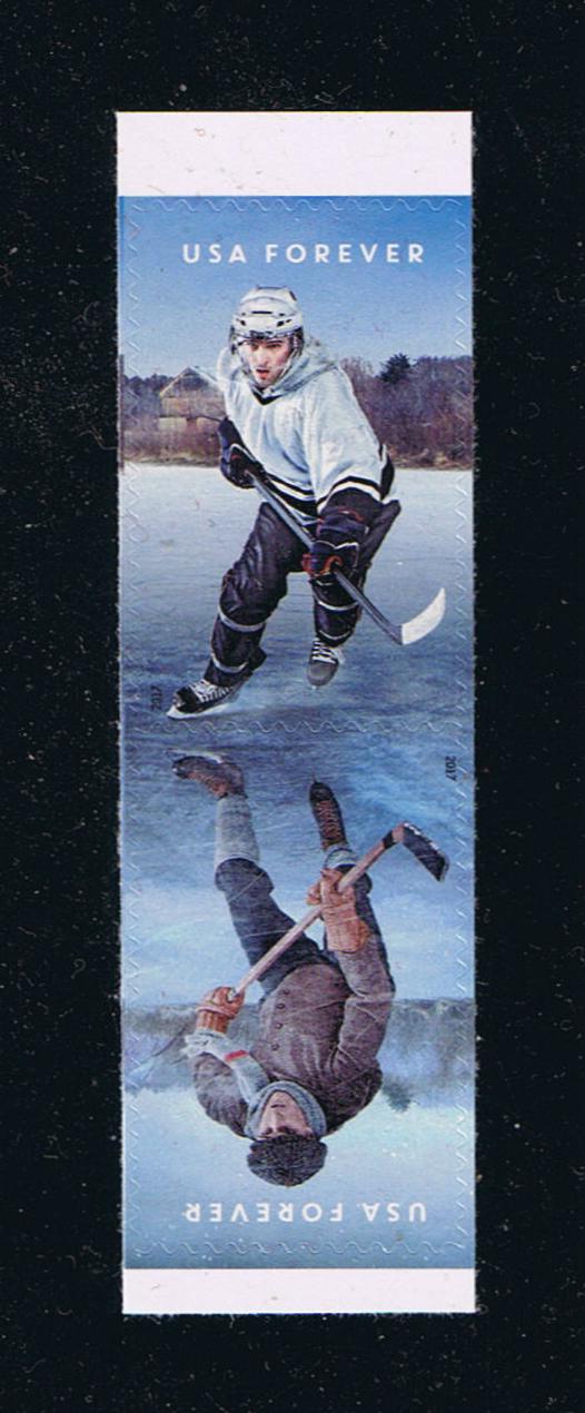 # 5253b (2017) History of Hockey - Pair, MNH