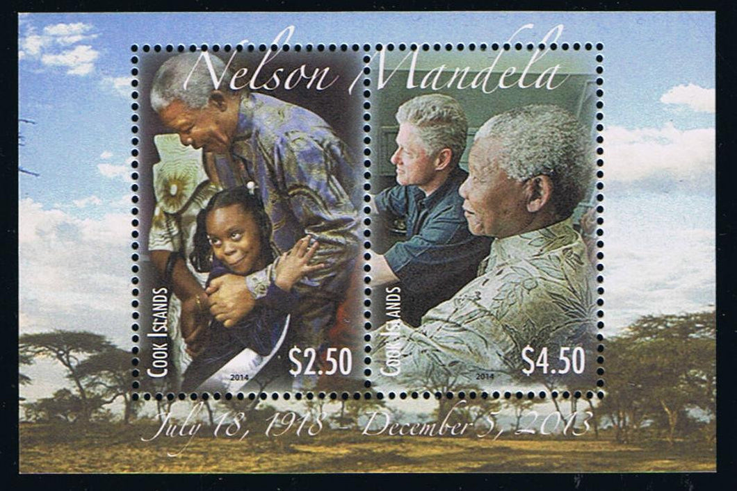 CI # 1512 (2014) Nelson Mandela Commemorative Souvenir Sheet