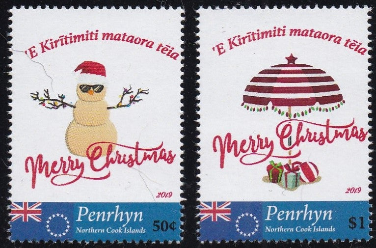 Penrhyn (2019) Christmas - Sgls, Set/2