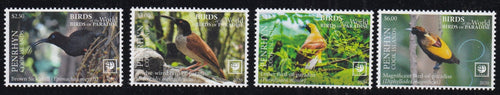 Penrhyn (2020) Birds of the World, Birds of Paradise - Sgls, Set/4