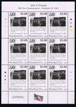 P # 519-20 (2013) JFK 50 Year Commemorative Sheets