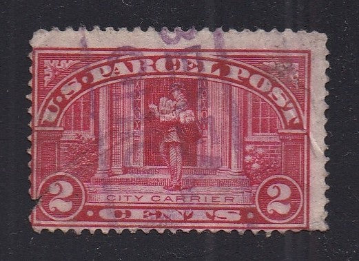 # Q2 ()1913 Parcel Post - Sgl, Used [7]