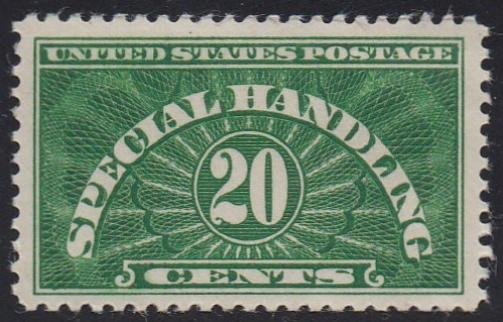 QE3 (1928) Special Handling - Sgl, VF/XF MNH [5]