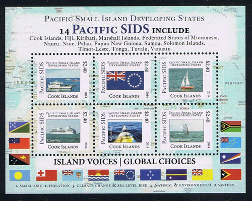 CI # 1510 Pacific Small Island Developing States (SIDS) Ships Mini-Sheet