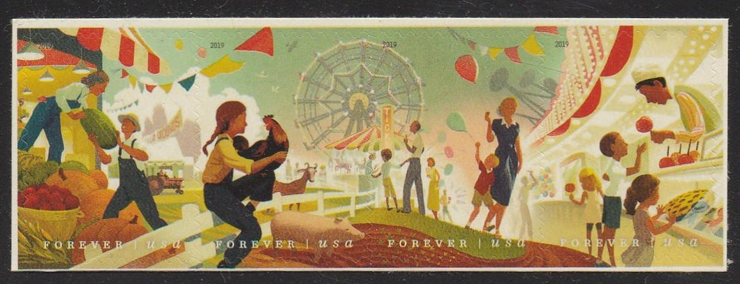 # 5401-04 (2019) State & County Fairs - Strip/4, MNH